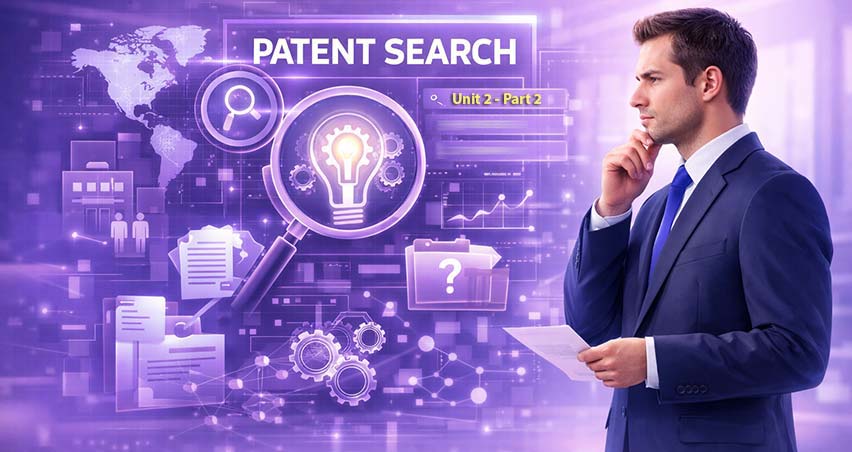 Unit 2: Different Types of Patent Search , Part 2