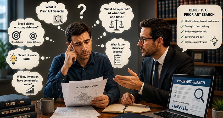 Patent Drafting Without Prior Art Search