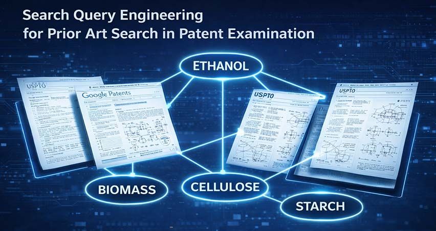 Search Query Engineering for Prior Art Search